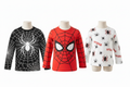T-shirt Manches Longues Spider Enfant – 3 Coloris | Noir, Rouge, Blanc
