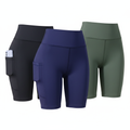 Shorts Sport Femme Taille Haute – Poche Téléphone