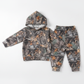 Ensemble Survêtement Enfant Camouflage Forêt – Hoodie + Jogging | 5 Tailles