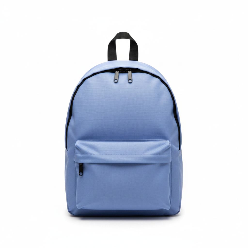 Sac à Dos Bleu Uni – Léger et Pratique